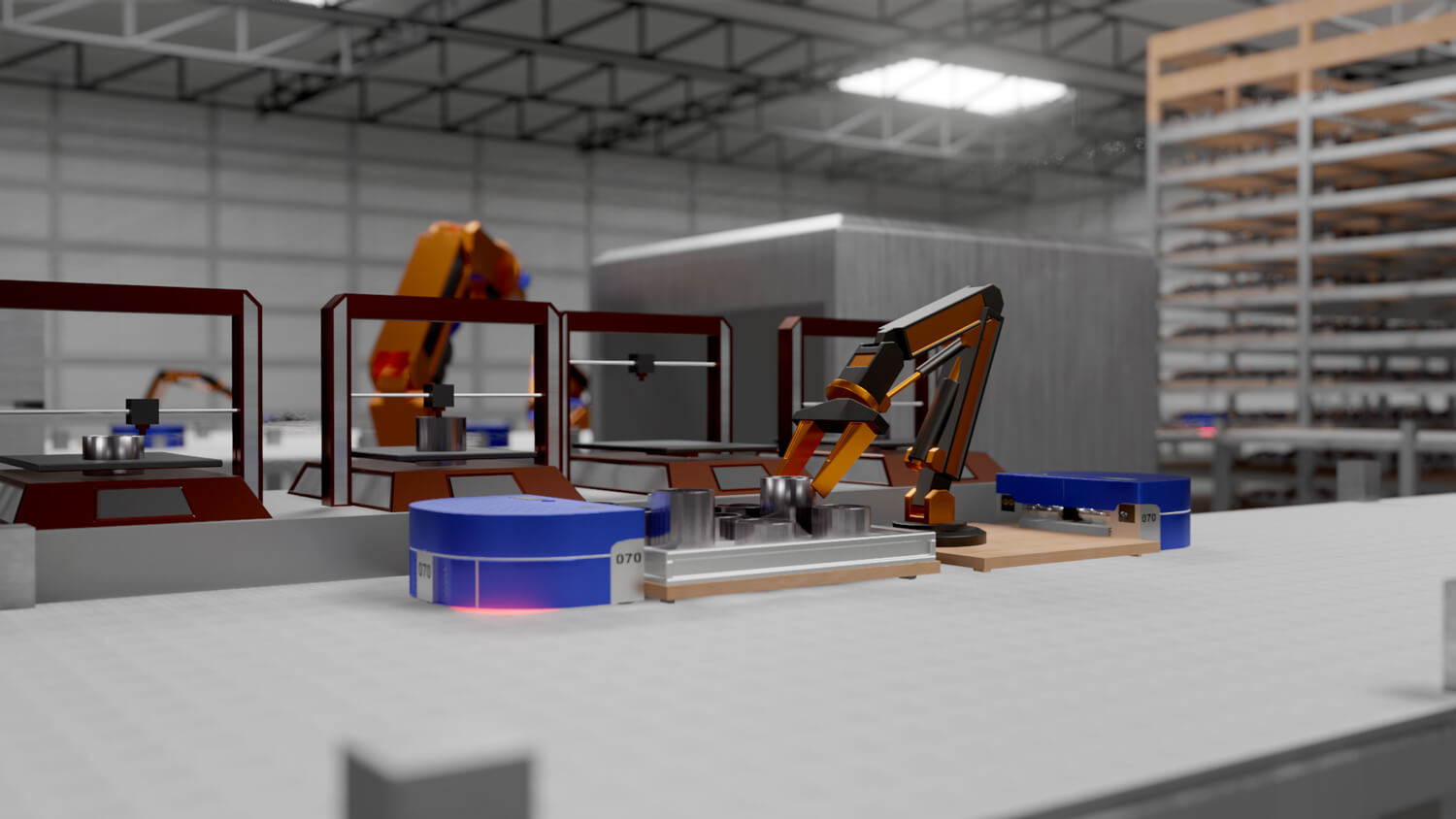 Production Automation with STOROJET
